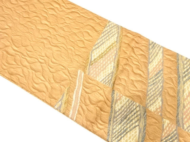 7064830: JAPANESE KIMONO / VINTAGE FUKURO OBI / WOVEN